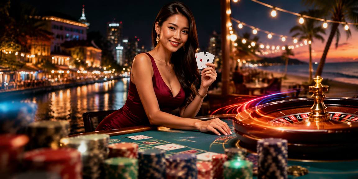 Meja Casino Langsung dengan Dealer Sebenar